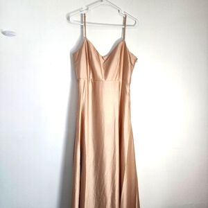 Show me your mumu Size large Elegant Gold Women's Dress